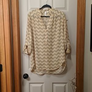 Lightweight Chevron tunic
